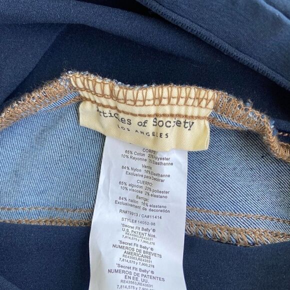 Articles of Society Heather Maternity Cropped Jean - Picture 4 of 5